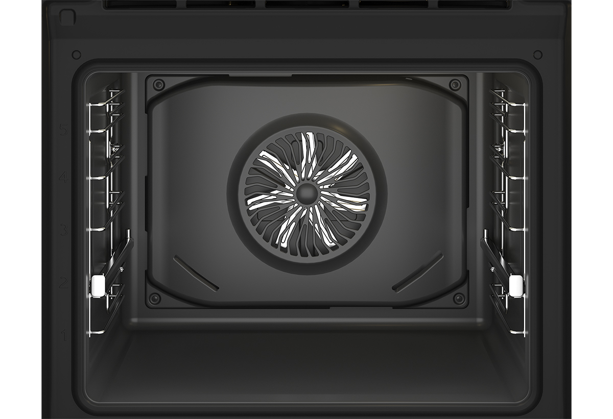 Απεικονίζεται το εσωτερικό του φούρνου.